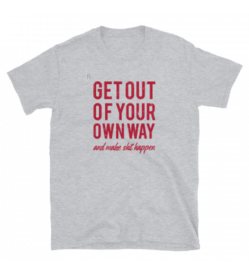 Get out. Camiseta Unisex
