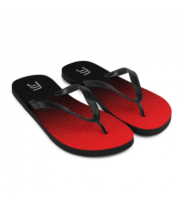 Chanclas TWO SIDES Black & Red